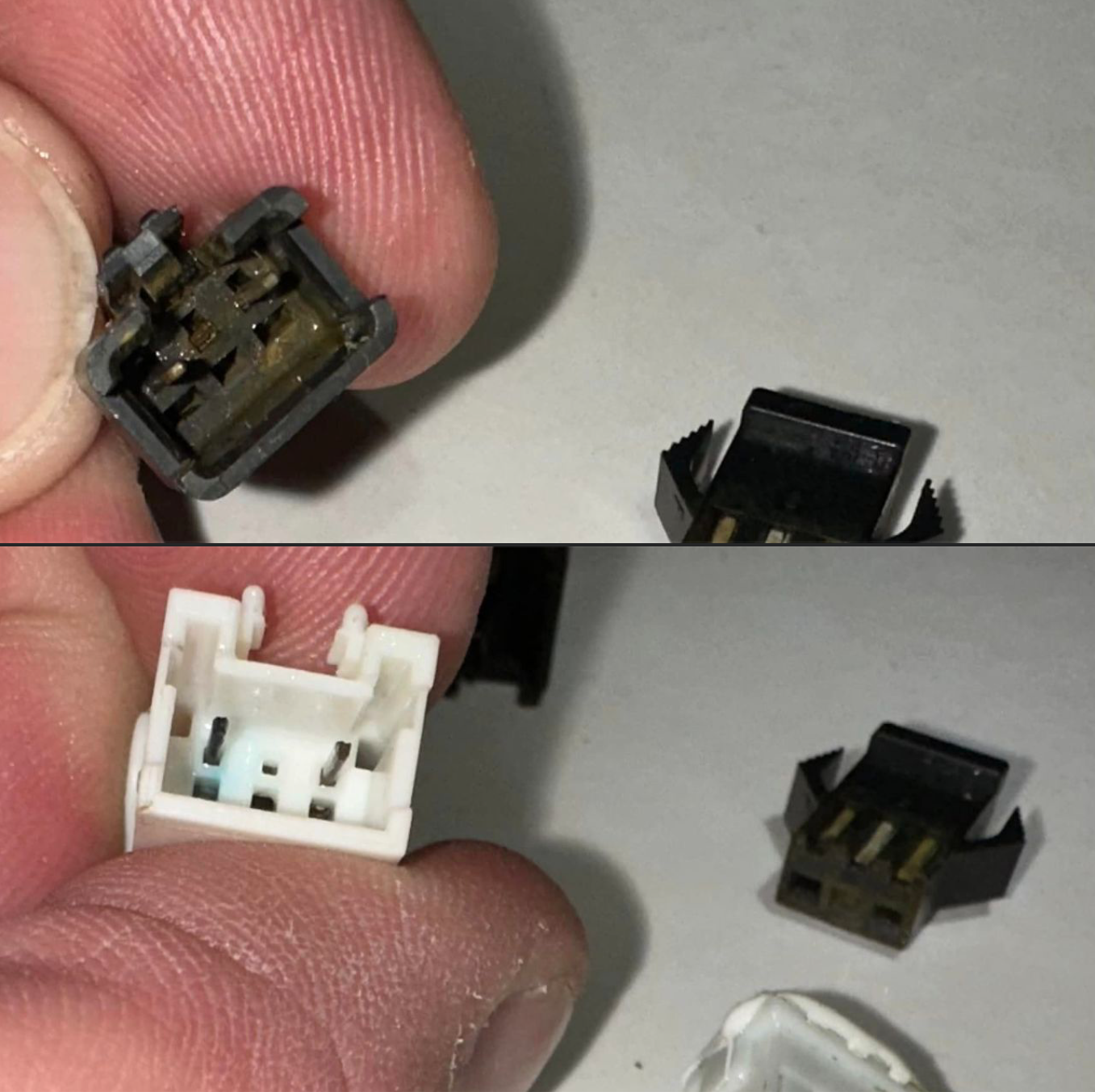 Corroded connectors TFS Appliance Repairs